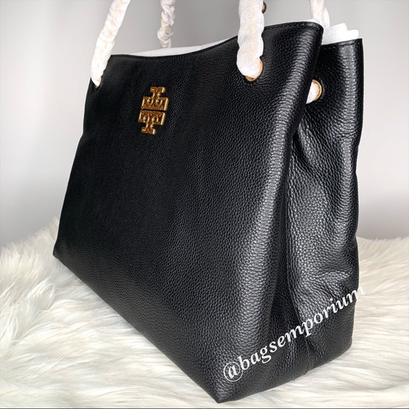 Tory Burch Triple Compartment Black Leather Purse - Picture 8 of 15